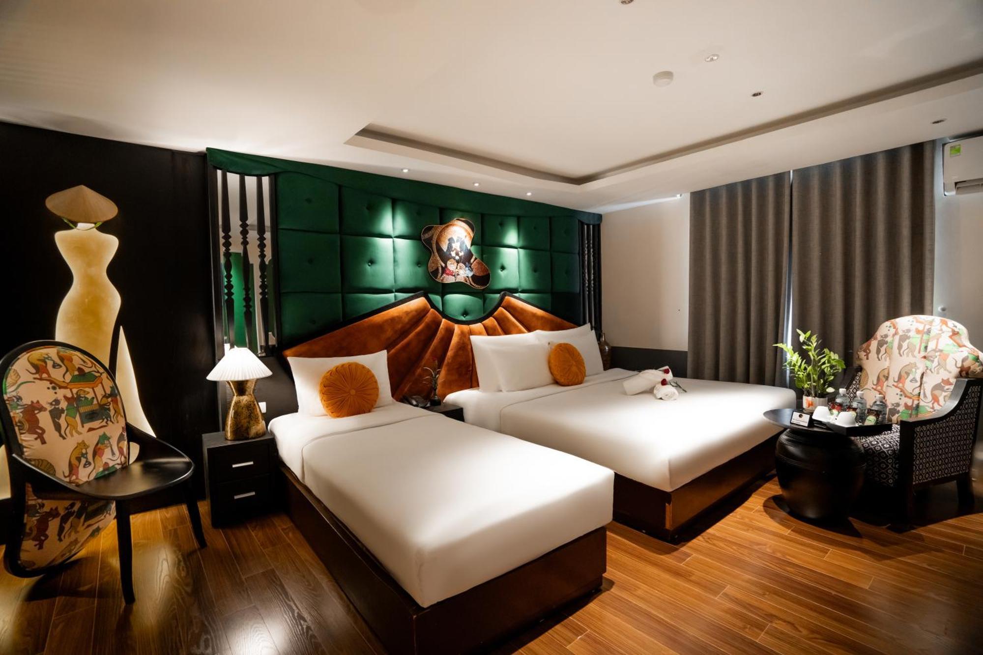 Hanoi Center Silk Classic Hotel & Travel Bagian luar foto