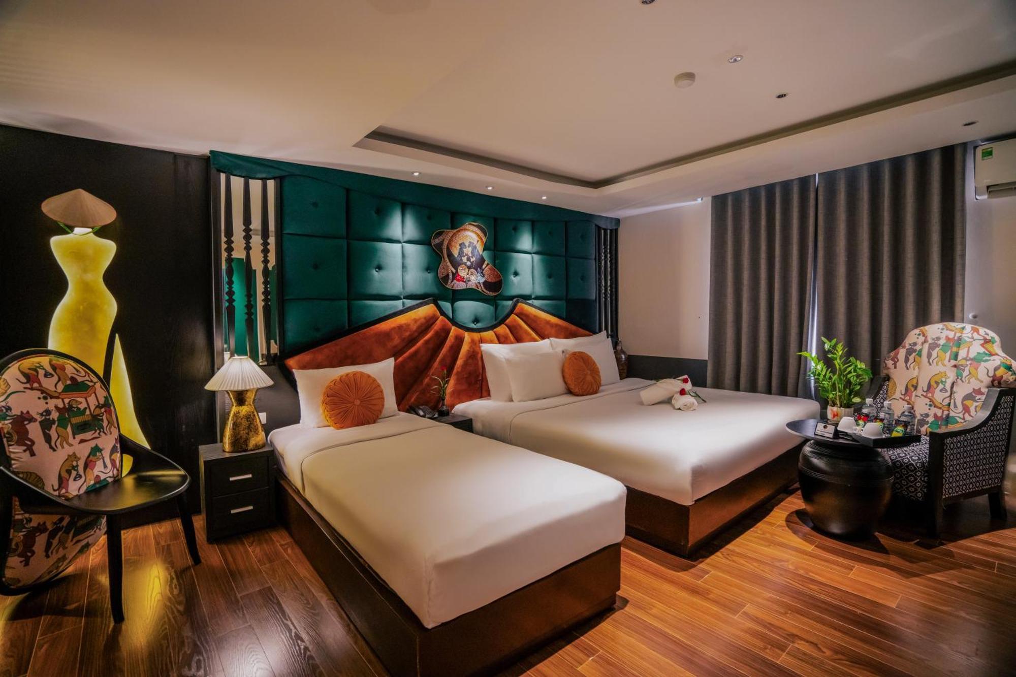 Hanoi Center Silk Classic Hotel & Travel Bagian luar foto